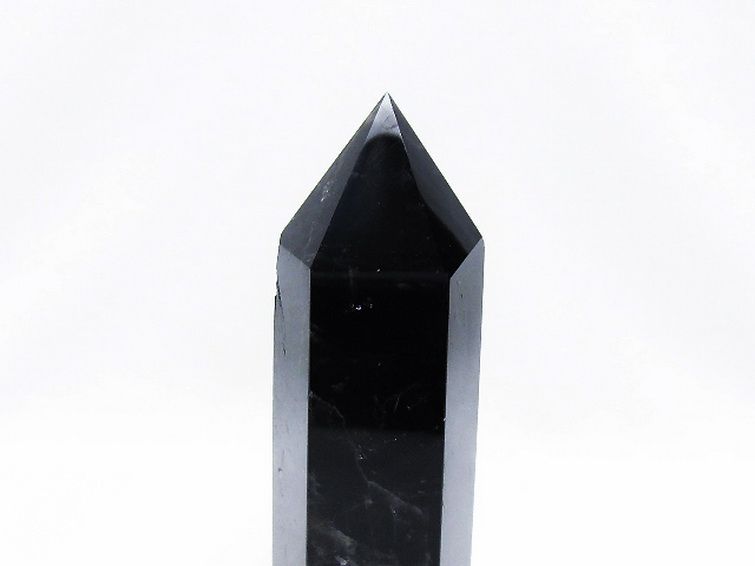 モリオン 純天然 黒水晶 六角柱[T43-8522] 3枚目