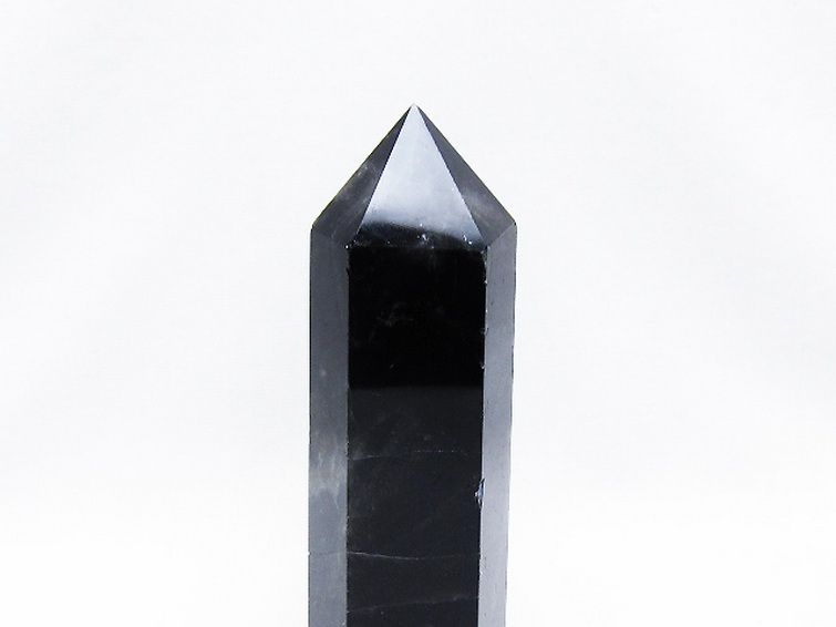 モリオン 純天然 黒水晶 六角柱 [t43-8526] 2枚目