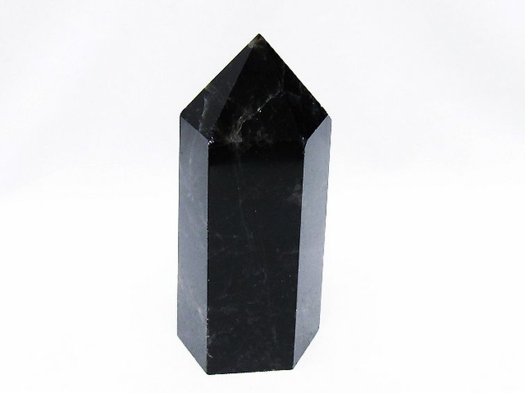 モリオン 純天然 黒水晶 六角柱[T43-8532] 1枚目