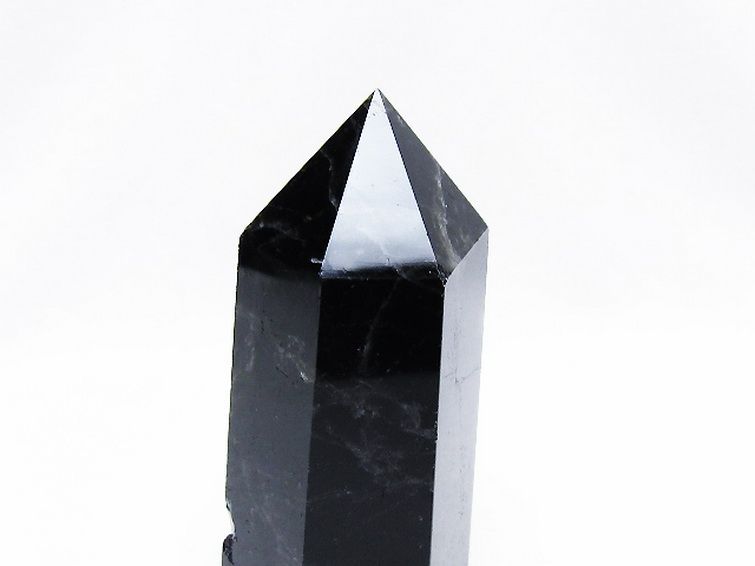 モリオン 純天然 黒水晶 六角柱[T43-8532] 3枚目
