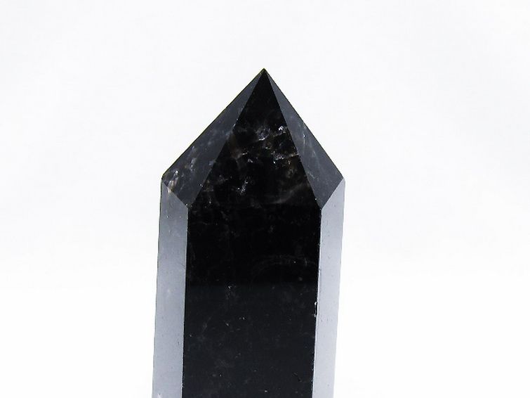 モリオン 純天然 黒水晶 六角柱[T43-8554] 2枚目