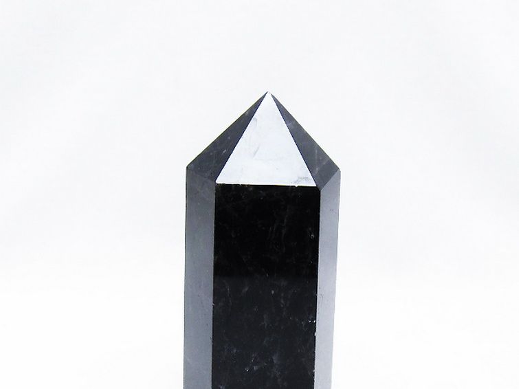 モリオン 純天然 黒水晶 六角柱 [t43-8555] 2枚目