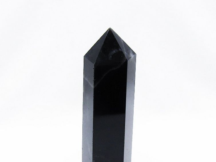 モリオン 純天然 黒水晶 六角柱 [t43-8569] 3枚目