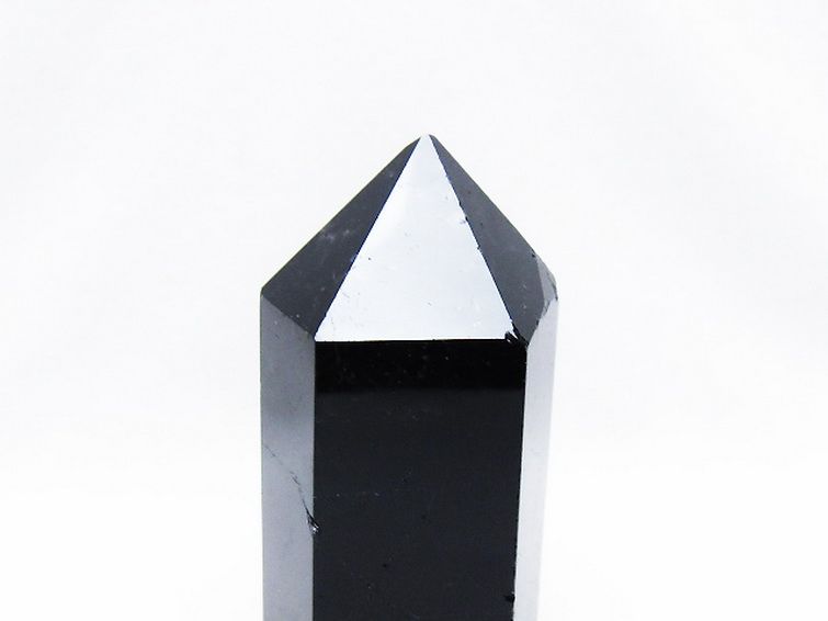 モリオン 純天然 黒水晶 六角柱 [t43-8571] 2枚目
