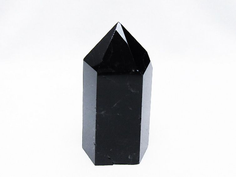 モリオン 純天然 黒水晶 六角柱 [t43-8576] 1枚目