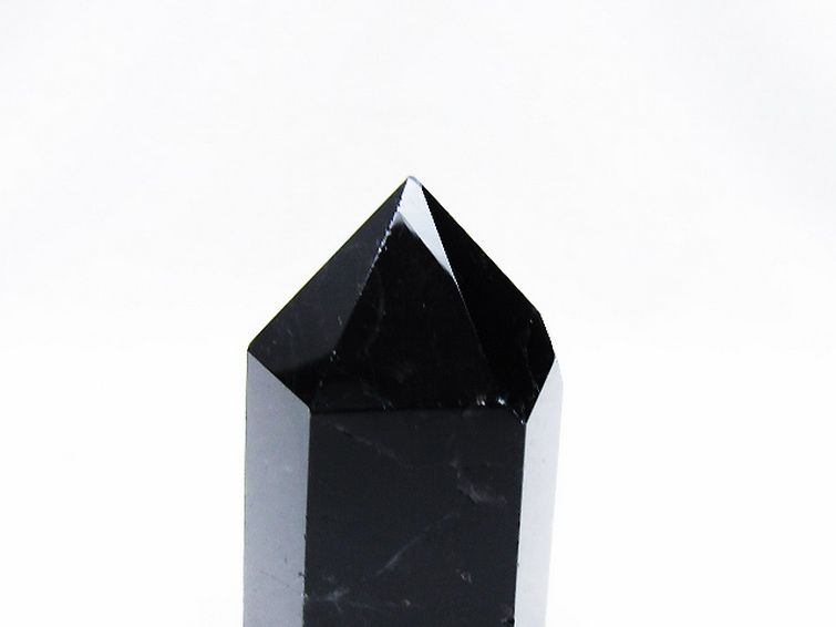 モリオン 純天然 黒水晶 六角柱 [t43-8576] 2枚目