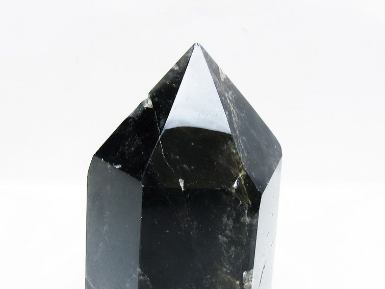 モリオン 純天然 黒水晶 六角柱[T43-8600] 3枚目
