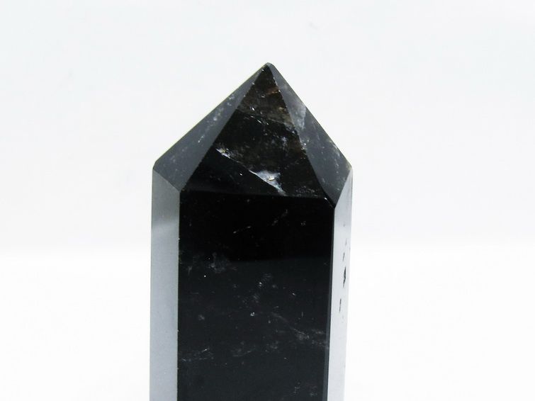 モリオン 純天然 黒水晶 六角柱[T43-8602] 2枚目