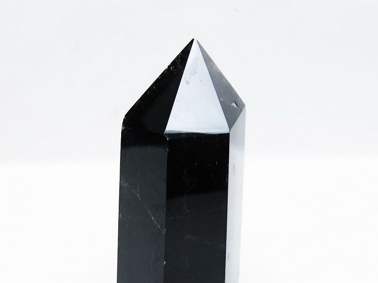 モリオン 純天然 黒水晶 六角柱[T43-8602] 3枚目