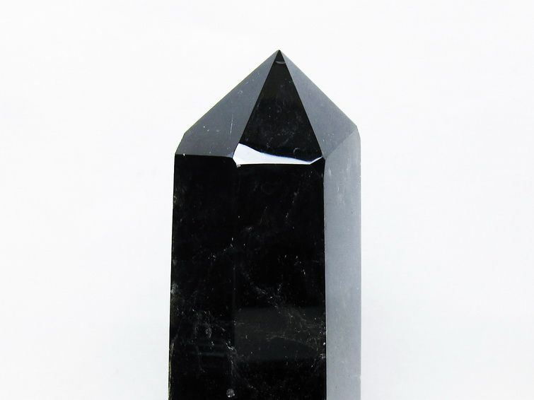 1.5Kg モリオン 純天然 黒水晶 六角柱[T43-8609] 3枚目