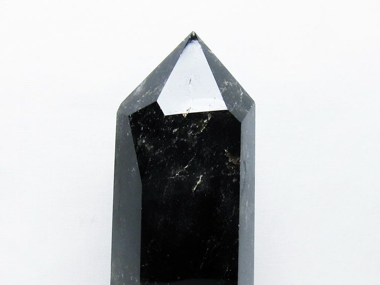 2Kg モリオン 純天然 黒水晶 六角柱[T43-8615] 2枚目