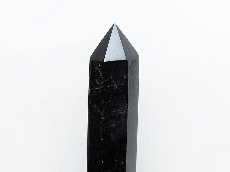 モリオン 純天然 黒水晶 六角柱 [t43-8652] 2枚目