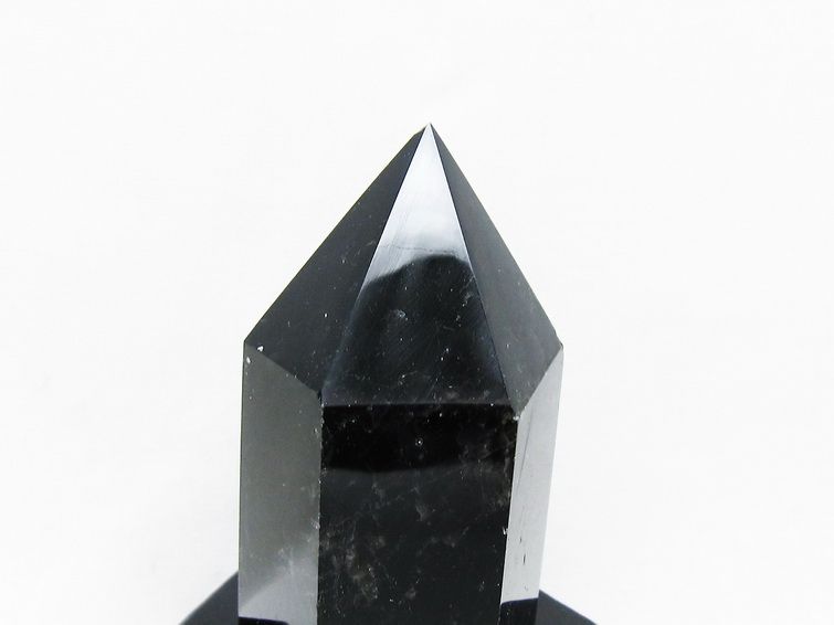 モリオン 純天然 黒水晶 六角柱 [t43-8656] 3枚目