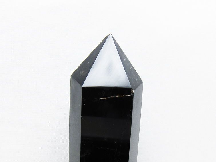 モリオン 純天然 黒水晶 六角柱 [t43-8660] 3枚目