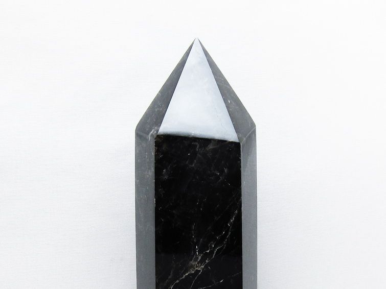 1.7Kg モリオン 純天然 黒水晶 六角柱 [t43-8673] 3枚目