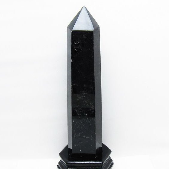 1.6Kg モリオン 純天然 黒水晶 丸玉 110mm t572-11816 : 誠安天然石