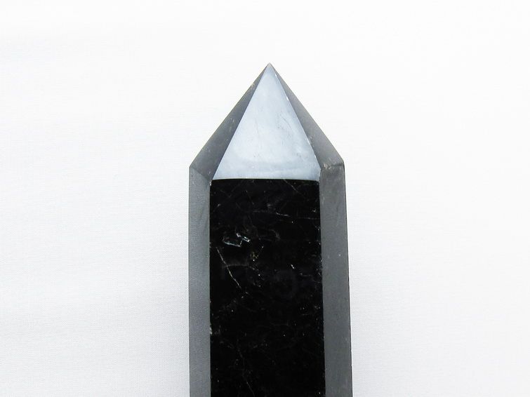 1.9Kg モリオン 純天然 黒水晶 六角柱 [t43-8684] 3枚目