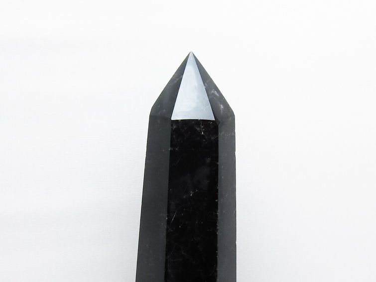 2.4Kg モリオン 純天然 黒水晶 六角柱 [t43-8687] 2枚目