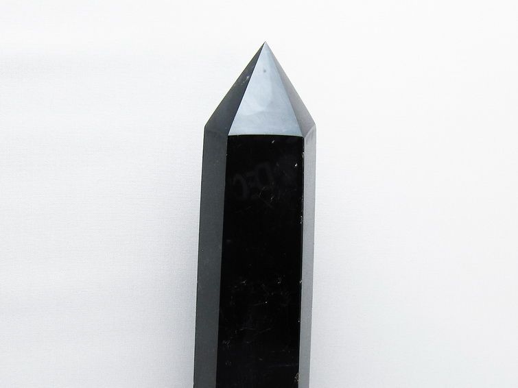 1.8Kg モリオン 純天然 黒水晶 六角柱 [t43-8697] 3枚目