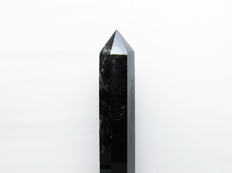 2Kg モリオン 純天然 黒水晶 六角柱 [t43-8699] 2枚目