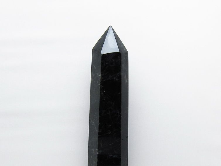 2.2Kg モリオン 純天然 黒水晶 六角柱 [t43-8700] 3枚目