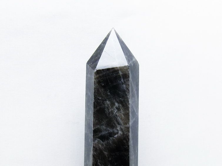 モリオン 純天然 黒水晶 六角柱 [t43-8766] 3枚目