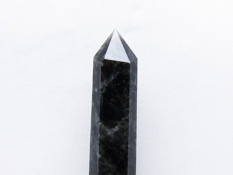 モリオン 純天然 黒水晶 六角柱 [t43-8767] 3枚目