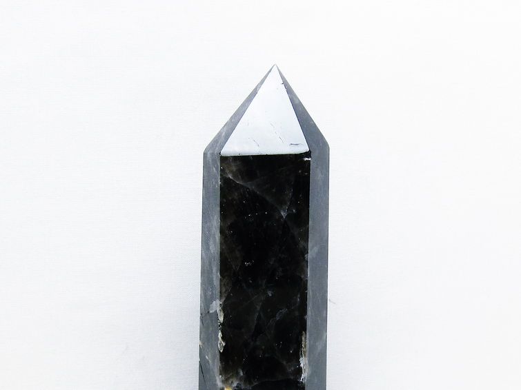モリオン 純天然 黒水晶 六角柱 [t43-8774] 2枚目