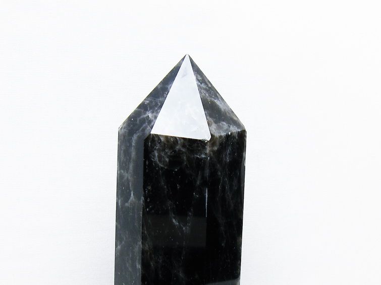 モリオン 純天然 黒水晶 六角柱 [t43-8785] 3枚目