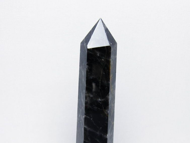 モリオン 純天然 黒水晶 六角柱 [t43-8865] 3枚目