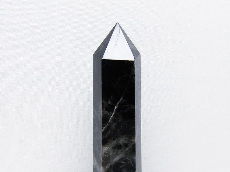 モリオン 純天然 黒水晶 六角柱 [t43-8867] 2枚目