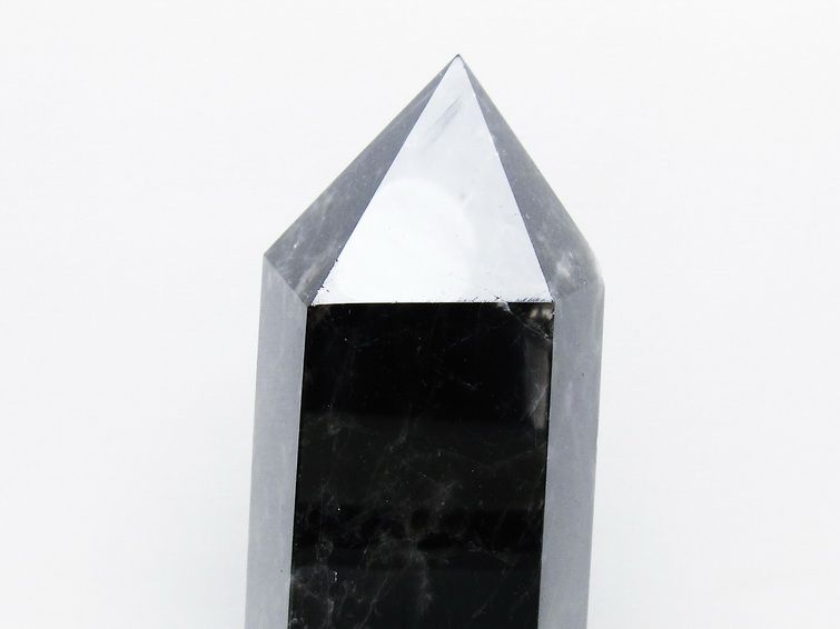 1.7Kg モリオン 純天然 黒水晶 六角柱 [t43-8868] 3枚目
