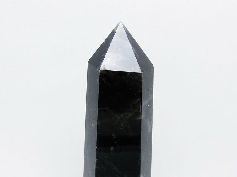 モリオン 純天然 黒水晶 六角柱 [t43-8873] 3枚目