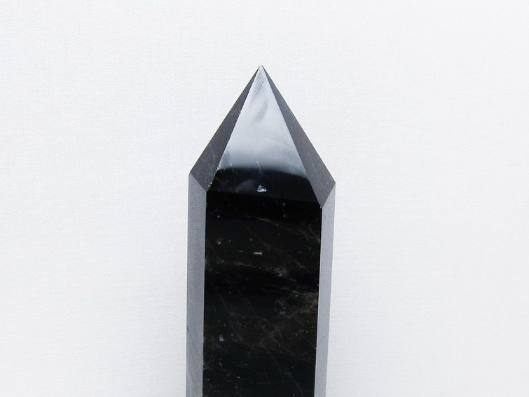 モリオン 純天然 黒水晶 六角柱 [t43-8879] 2枚目
