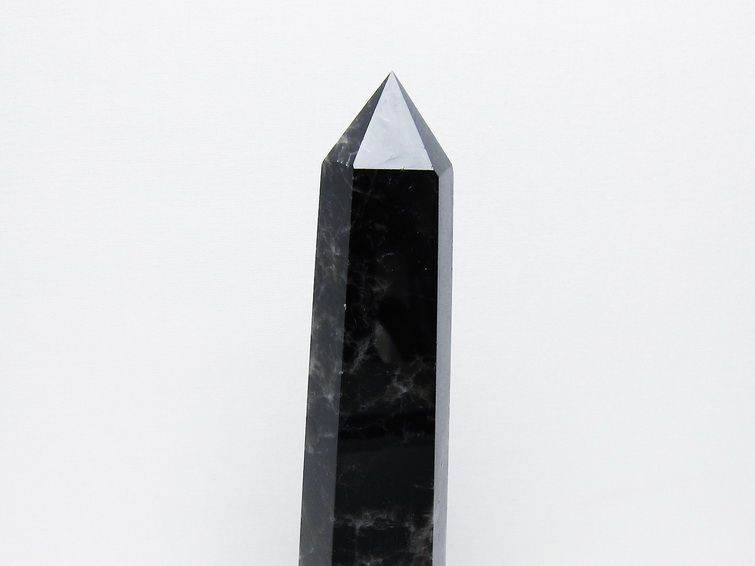 モリオン 純天然 黒水晶 六角柱 [t43-8884] 3枚目