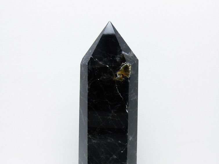 モリオン 純天然 黒水晶 六角柱 [t43-8886] 3枚目