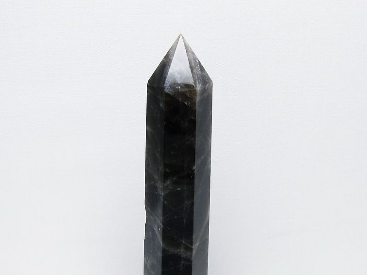 モリオン 純天然 黒水晶 六角柱 [t43-8890] 3枚目