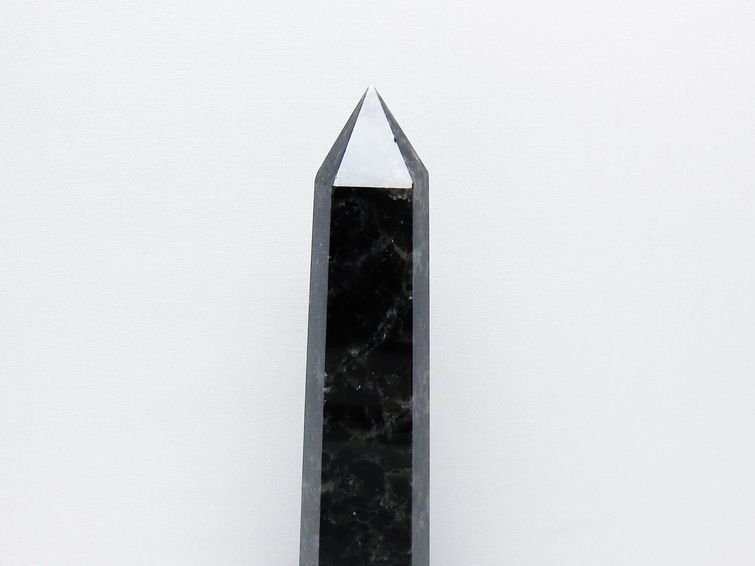 モリオン 純天然 黒水晶 六角柱 [t43-8891] 2枚目