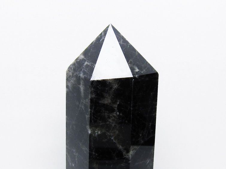 1.7Kg モリオン 純天然 黒水晶 六角柱 [t43-8913] 3枚目