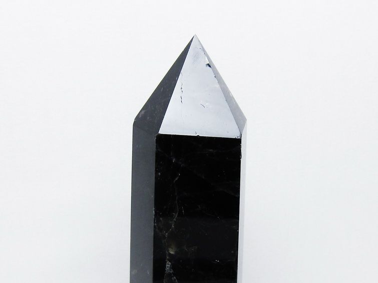 1.3Kg モリオン 純天然 黒水晶 六角柱 [t43-8919] 3枚目