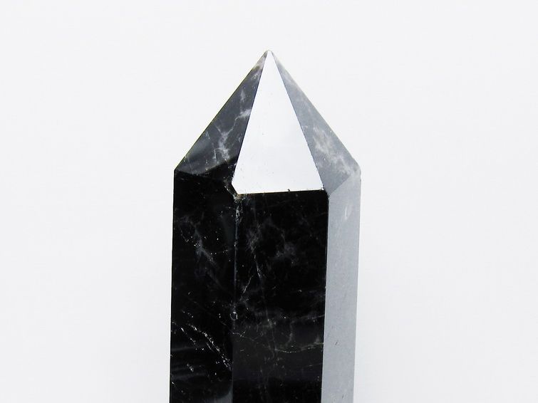 1.6Kg モリオン 純天然 黒水晶 六角柱 [t43-8922] 3枚目
