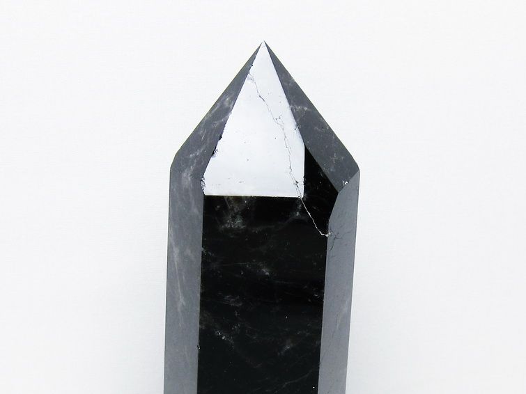 1.5Kg モリオン 純天然 黒水晶 六角柱 [t43-8926] 2枚目