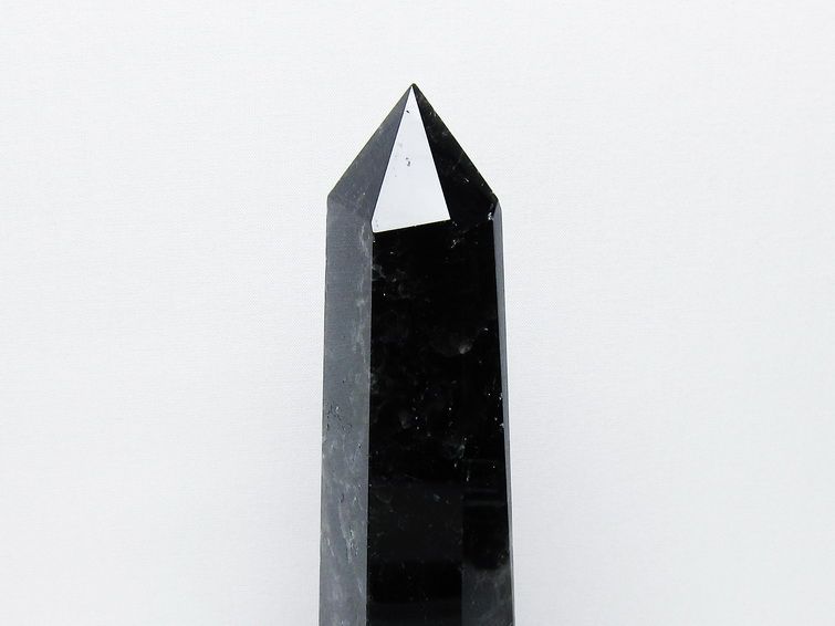 モリオン 純天然 黒水晶 六角柱 [t43-8927] 3枚目