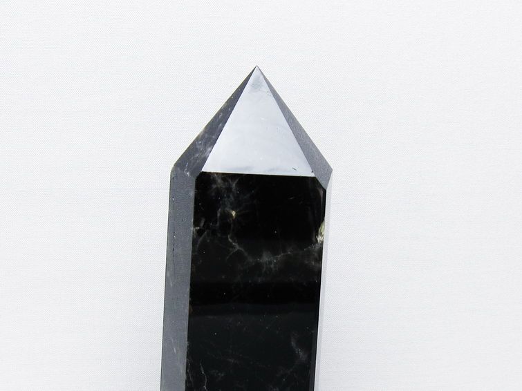 モリオン 純天然 黒水晶 六角柱 [t43-8935] 2枚目