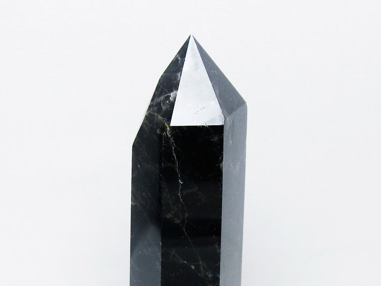 モリオン 純天然 黒水晶 六角柱 [t43-8935] 3枚目