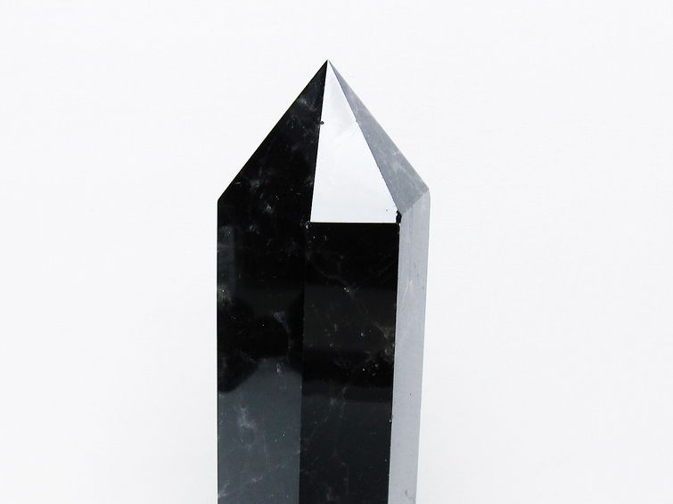 モリオン 純天然 黒水晶 六角柱 [t43-8937] 3枚目