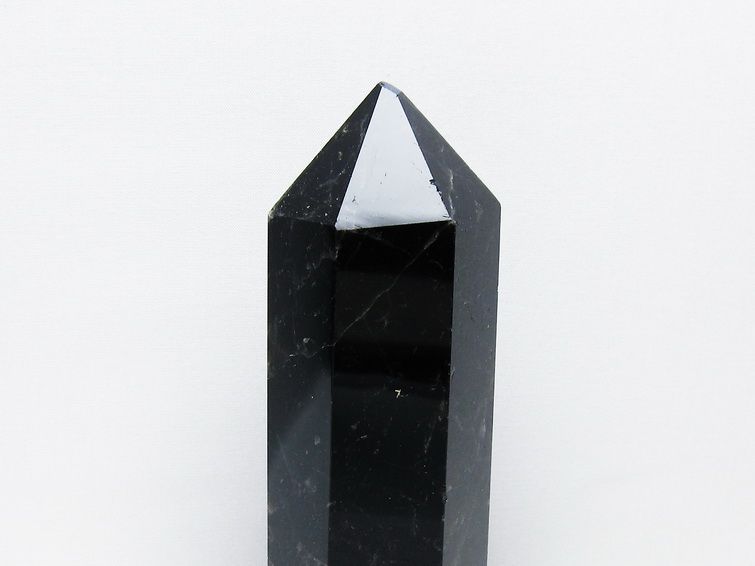 モリオン 純天然 黒水晶 六角柱 [t43-8939] 2枚目