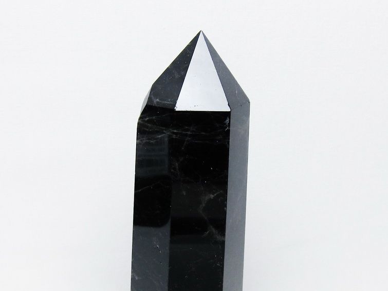 モリオン 純天然 黒水晶 六角柱 [t43-8941] 3枚目