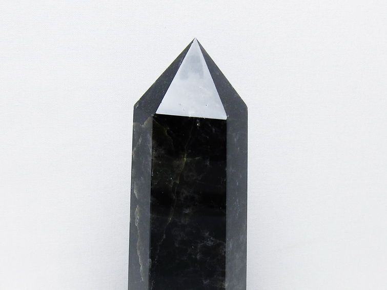 モリオン 純天然 黒水晶 六角柱 [t43-8942] 2枚目