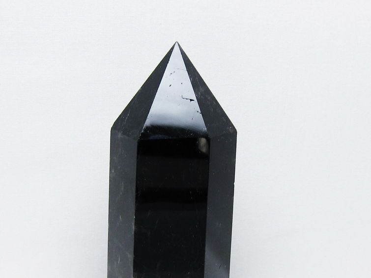 モリオン 純天然 黒水晶 六角柱 [t43-8943] 2枚目
